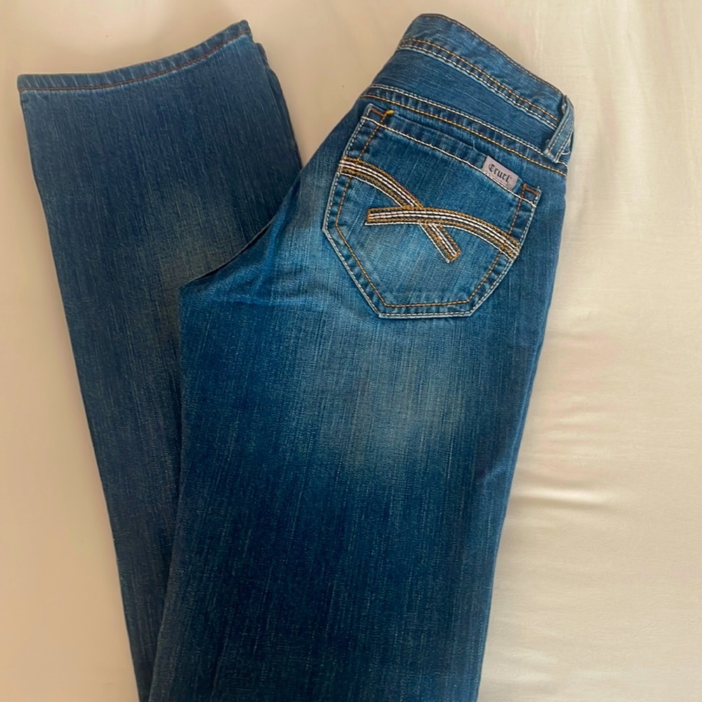 Low cut jeans size 5